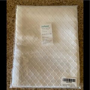 White Rectangular Tablecloth 70 inches x 52 inches